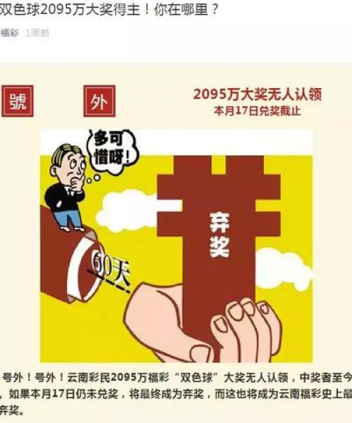 云南中奖最新消息今日